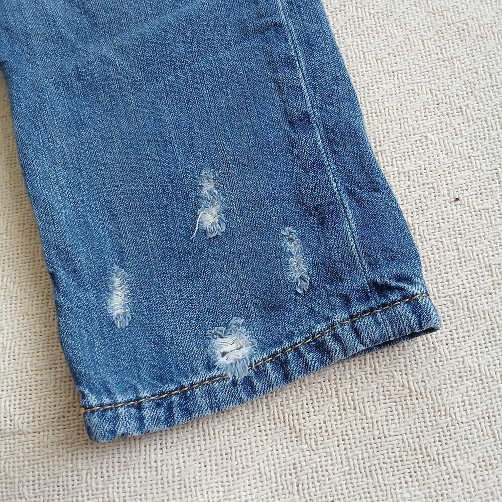 miss me ♡ boyfriend ankle jeans embroidered y2k boho grunge fairy mcbling - Picture 7 of 11